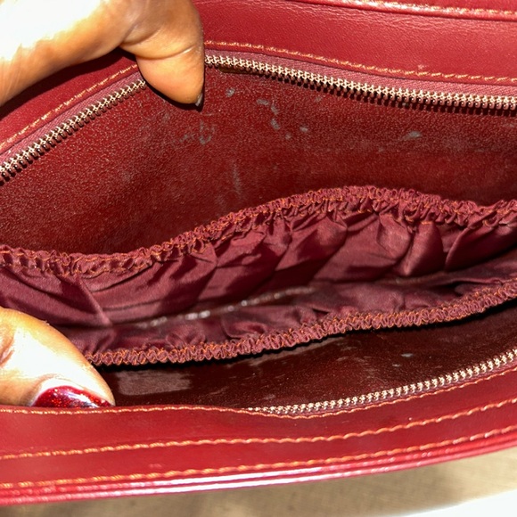 Cartier Red Leather Clutch Bag - Picture 7 of 13